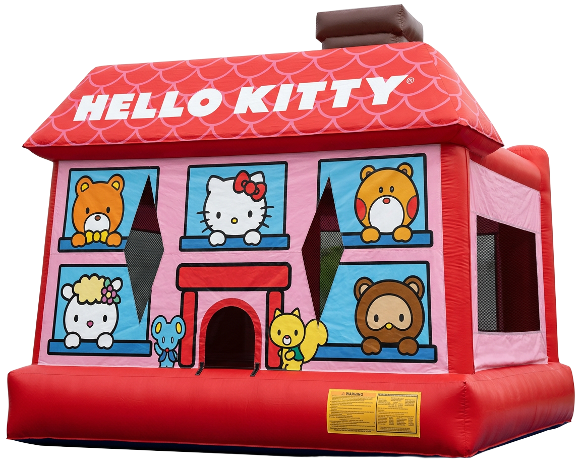 Hello Kitty Themed Bounce House