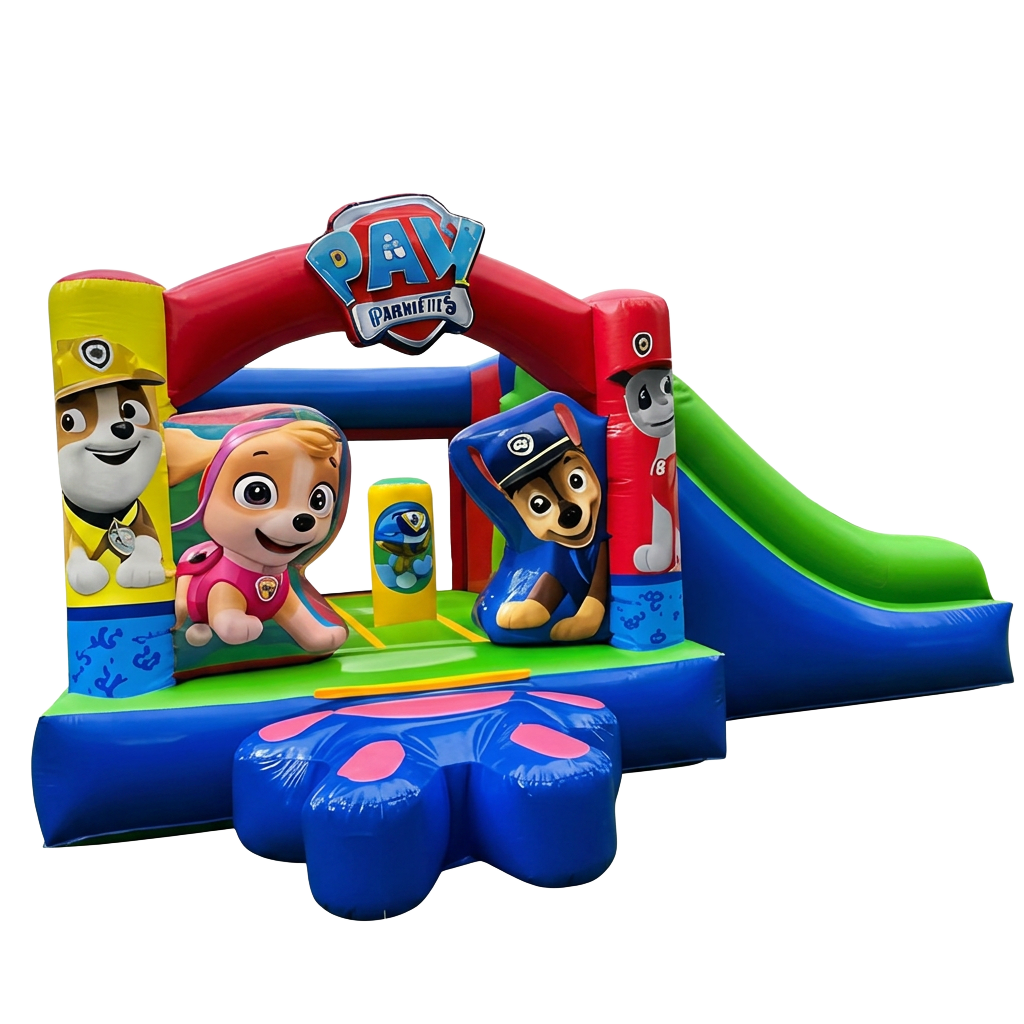 Paw Patrol Bounce House, Slide & Obstacle Course